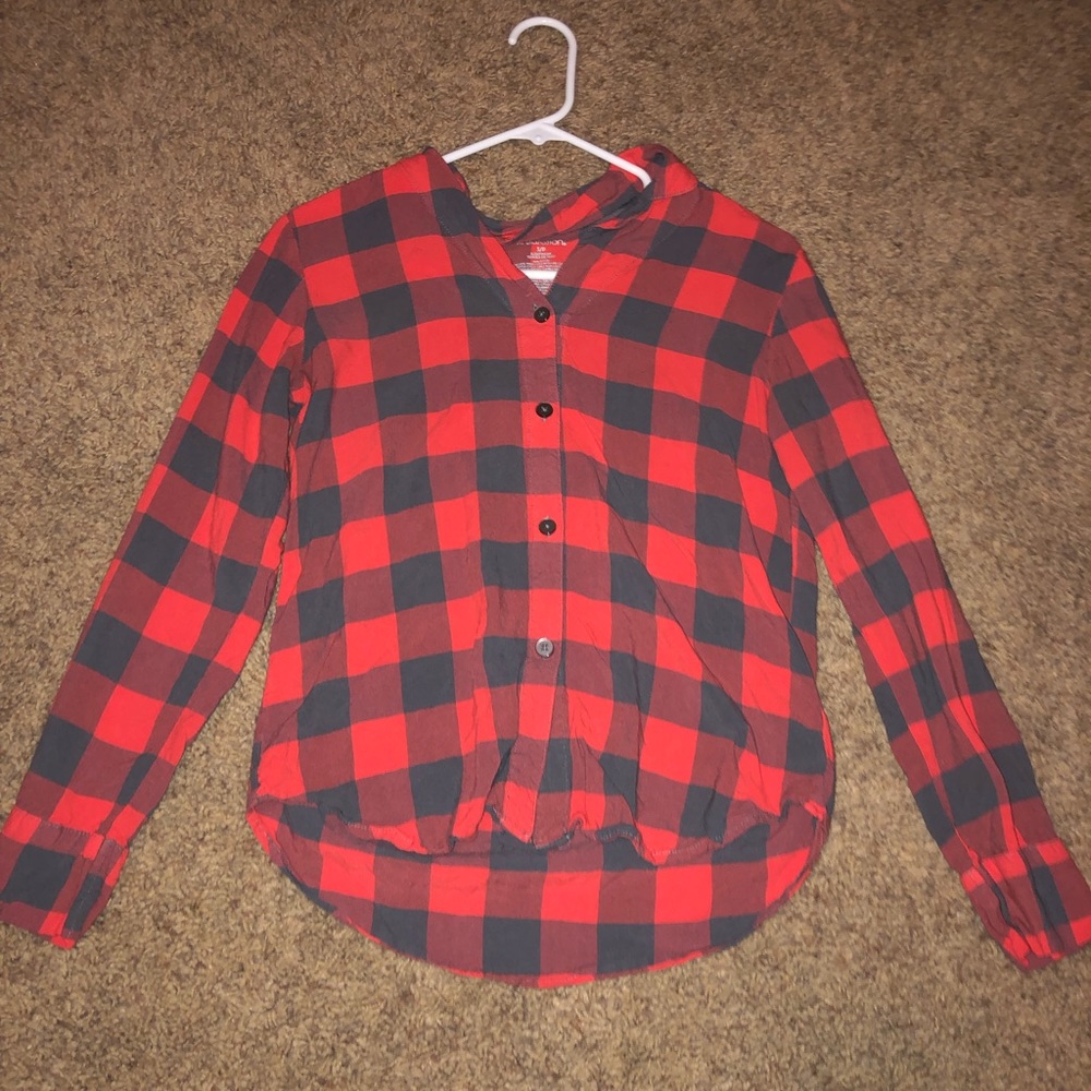 Plaid 2 Piece Pajama Set